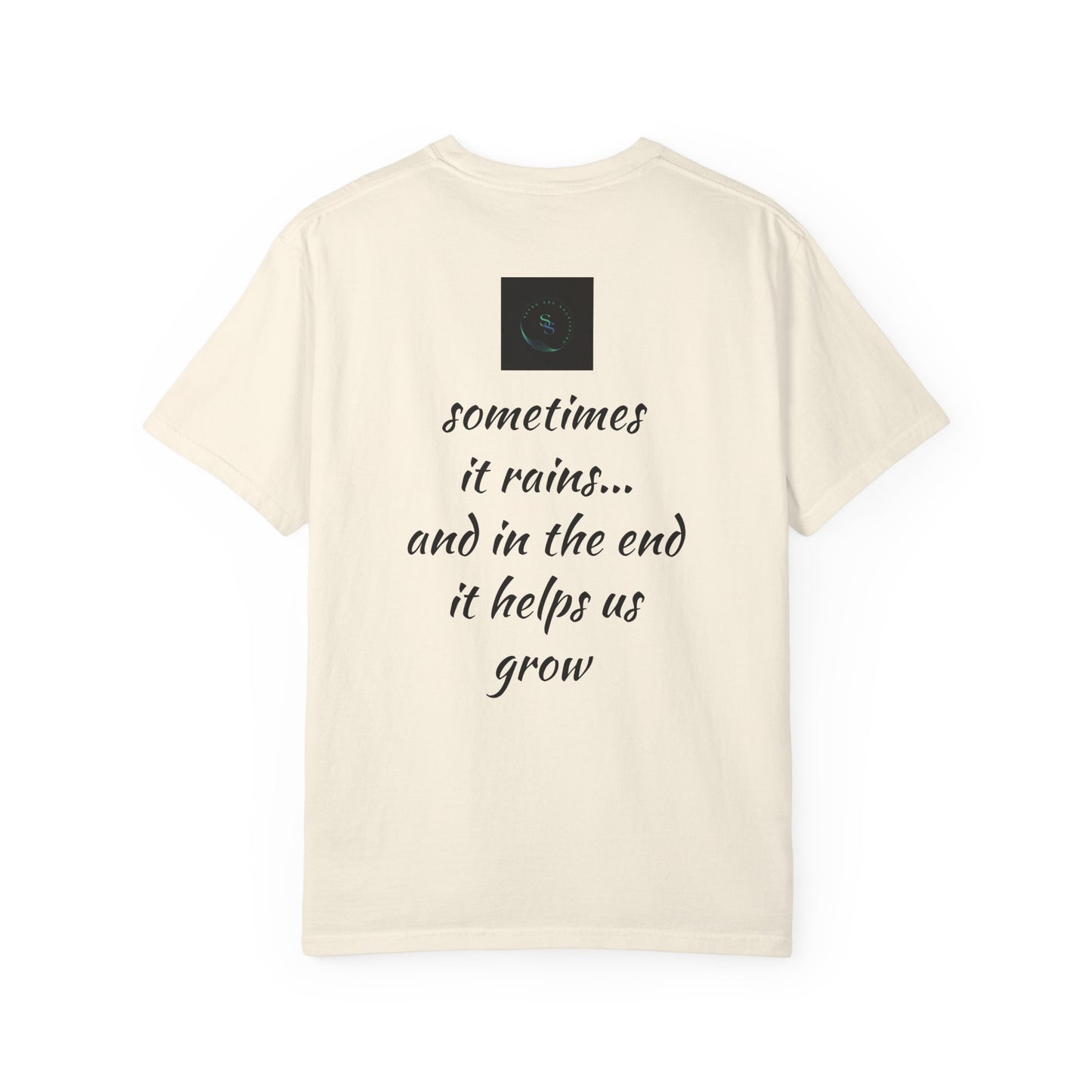 Unisex Garment-Dyed T-shirt “Rose Grows”
