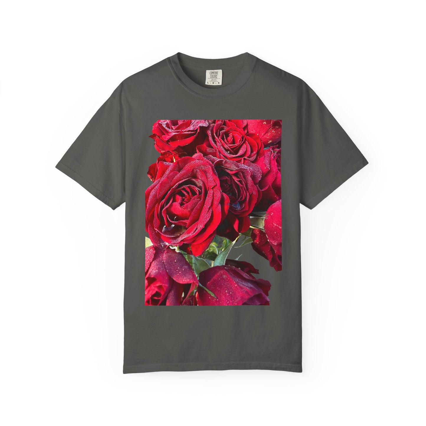 Unisex Garment-Dyed T-shirt “Rose Grows”