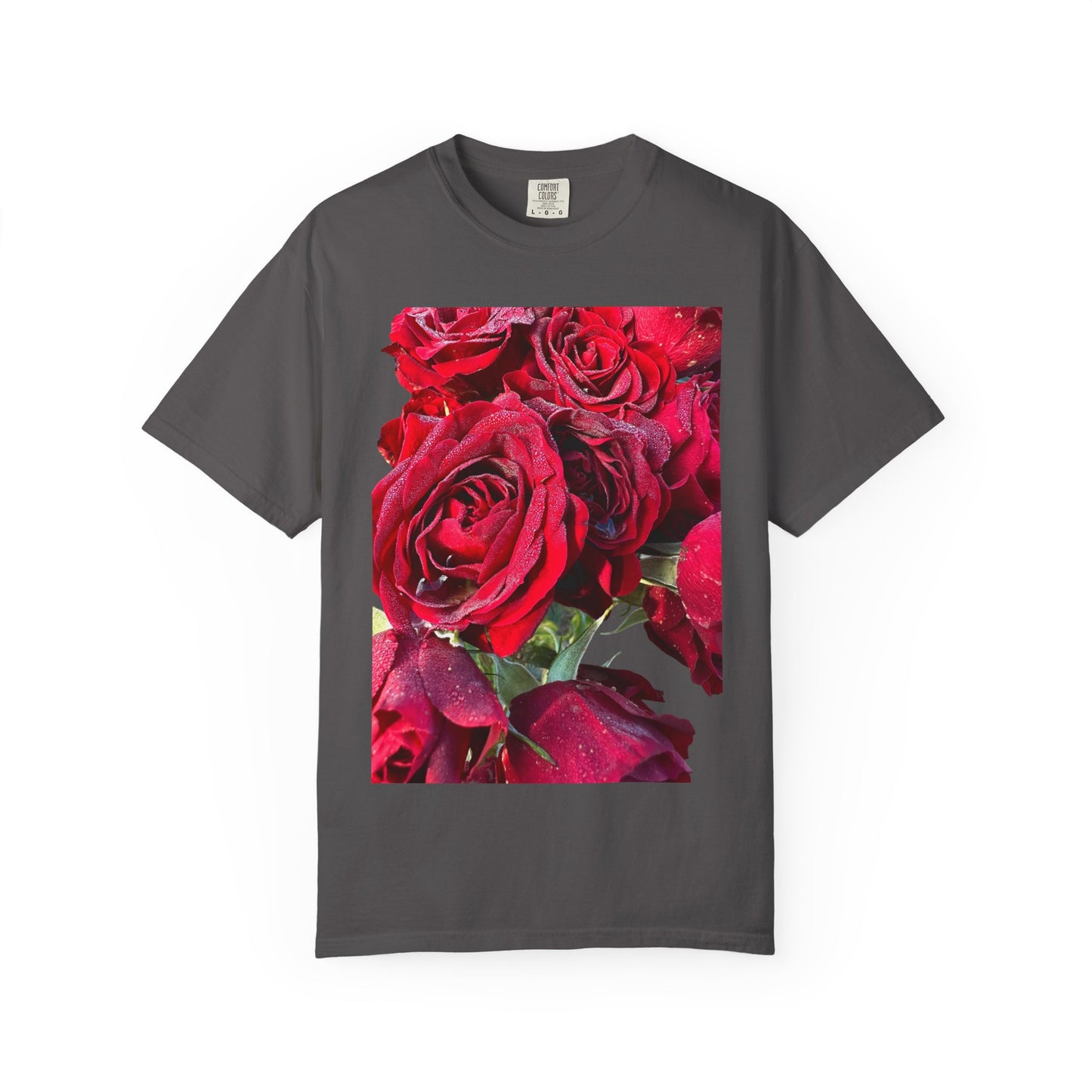 Unisex Garment-Dyed T-shirt “Rose Grows”