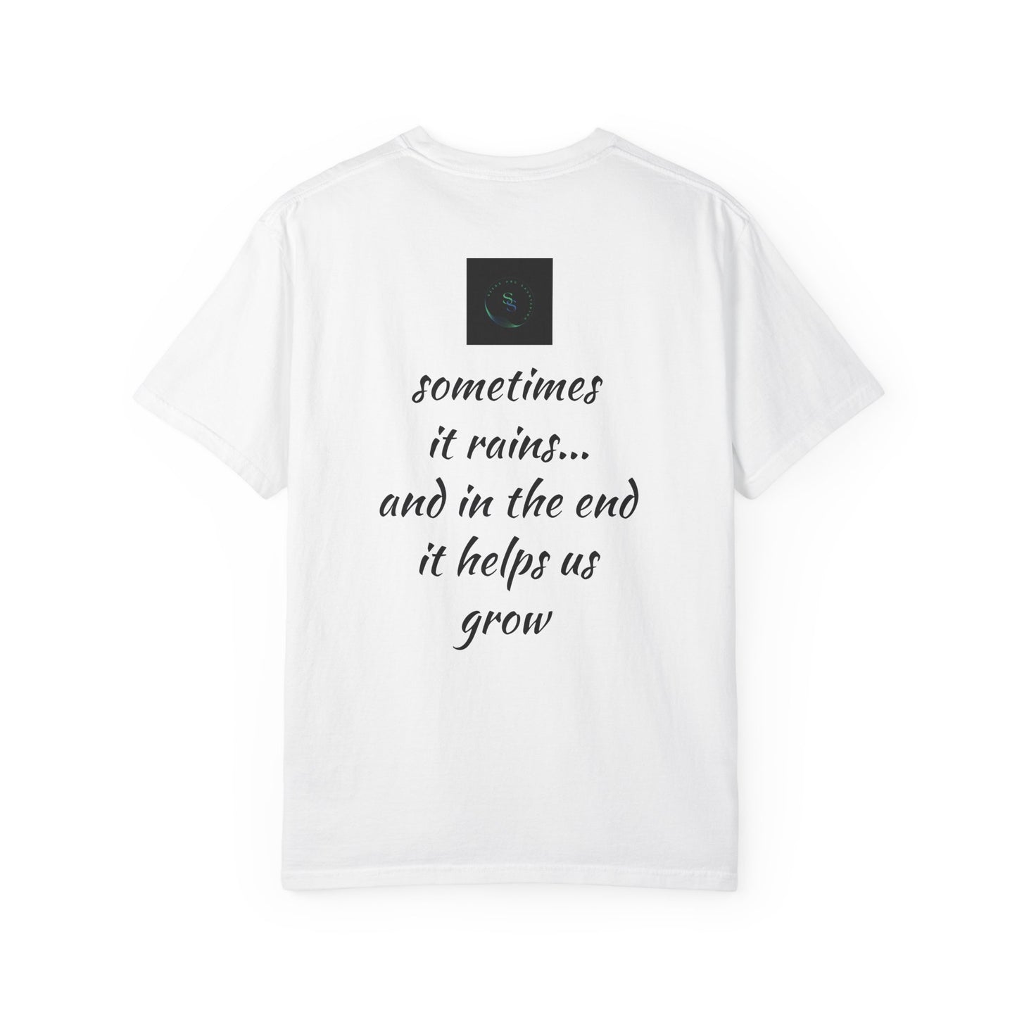 Unisex Garment-Dyed T-shirt “Rose Grows”