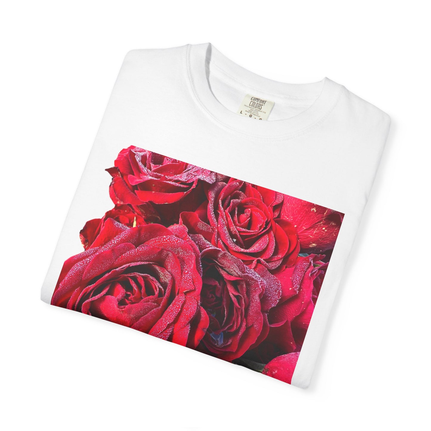 Unisex Garment-Dyed T-shirt “Rose Grows”