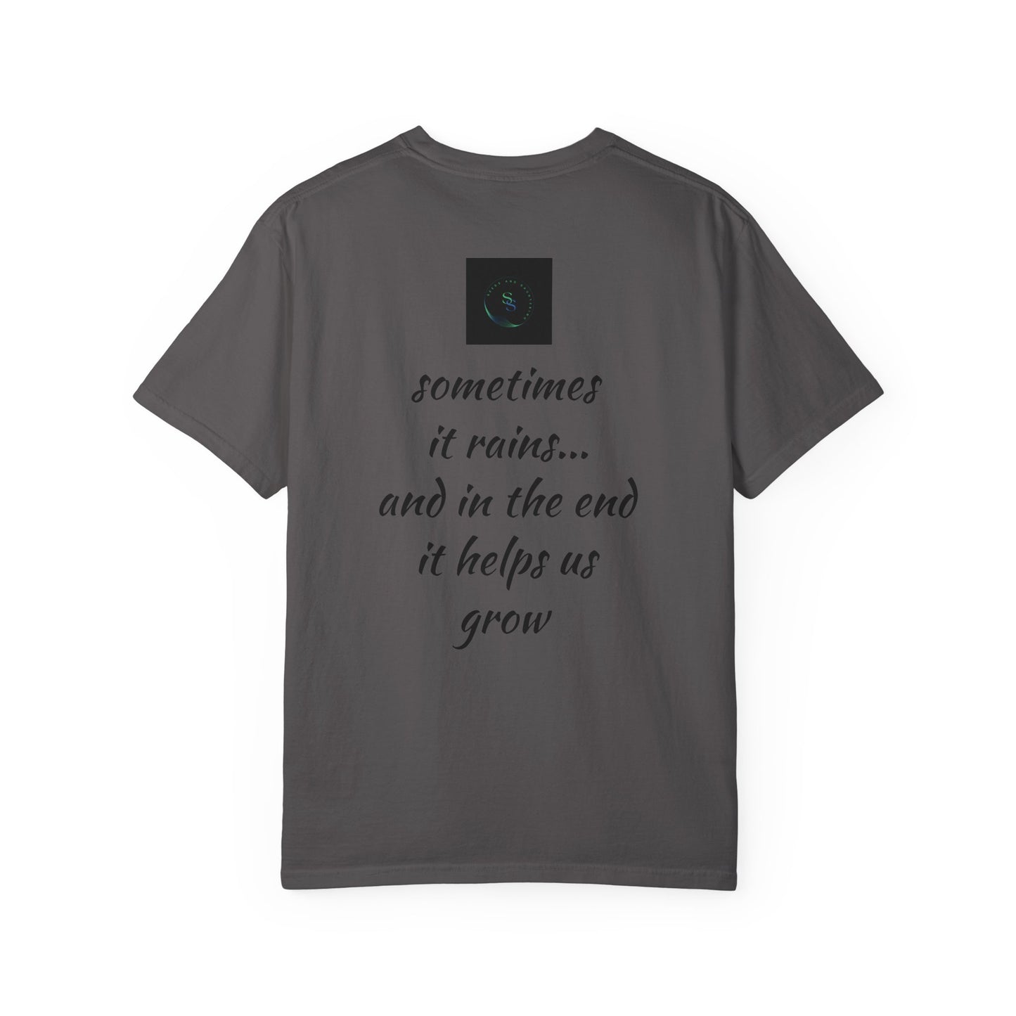 Unisex Garment-Dyed T-shirt “Rose Grows”