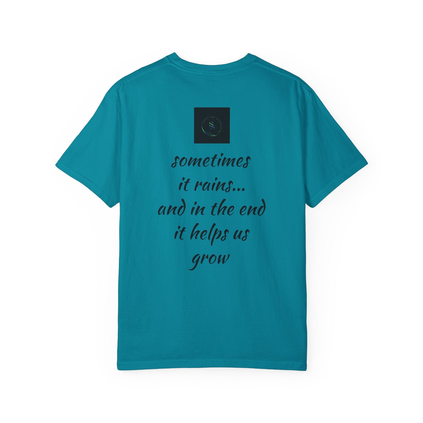 Unisex Garment-Dyed T-shirt “Rose Grows”