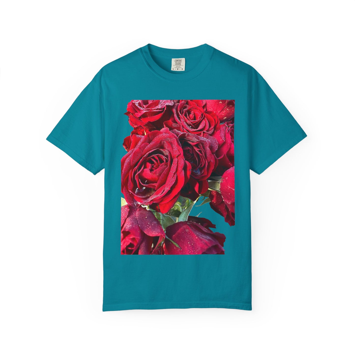 Unisex Garment-Dyed T-shirt “Rose Grows”