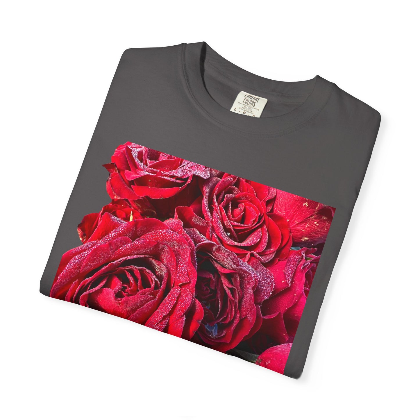Unisex Garment-Dyed T-shirt “Rose Grows”